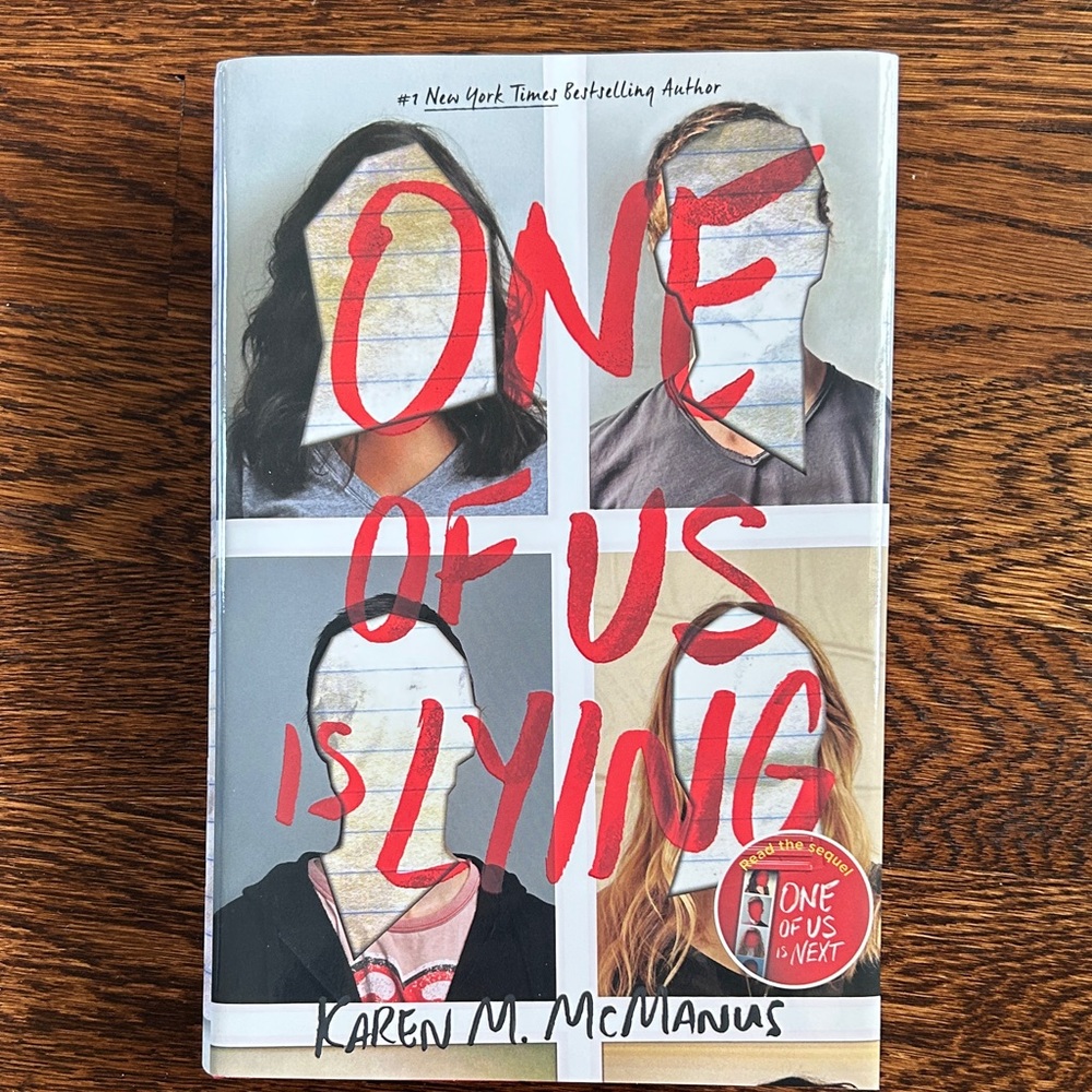 One of Us Is Lying Hardcover Book by Karen M. McManus